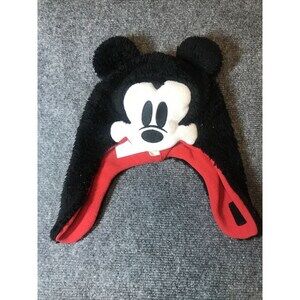 DISNEY MICKEY MOUSE POM POM BEANIE HAT ONE SIZE